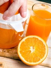 Orange Juice Fresh Indicates Tropical Fruit And Refreshing