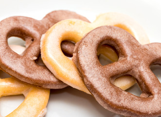 Cookie Biscuits Represents Cookies Plate And Bickies