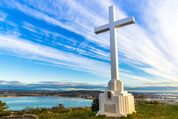 Croix du Mont Saint Clair à Sète, Hérault en Occitanie, France