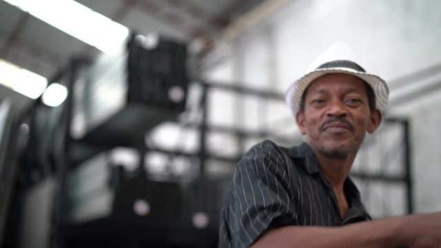 Brazilian Man Dancing Samba - Sambista