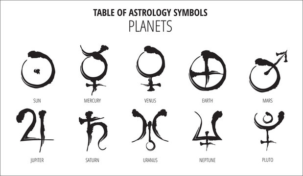 7 147 Best Uranus Symbol Images Stock Photos Vectors Adobe Stock