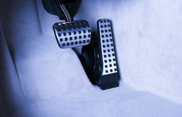 Brake and accelerator pedal of automatic transmission car