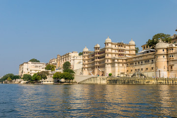 Obraz premium City Palace of Udaipur, Rajasthan