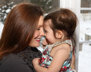 mère avec sa fille