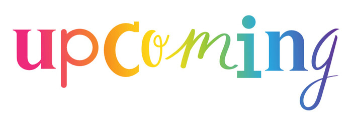 UPCOMING custom letters icon