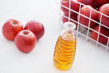 bottle of Apple cider vinegar