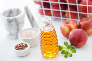 bottle of Apple cider vinegar