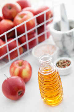 bottle of Apple cider vinegar