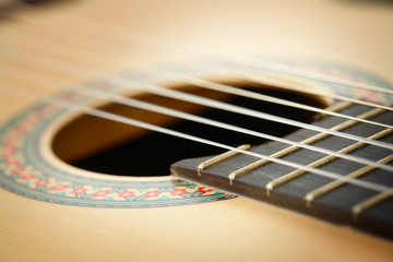 Classic Guitar Closeup