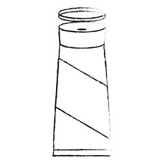 bottle product cream icon vector illustration design