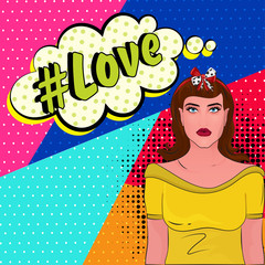 Happy Valentines Day celebration concept.