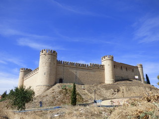 Fototapeta na wymiar Maqueda, pueblo español de la provincia de Toledo, en la comunidad autónoma de Castilla La Mancha (España)