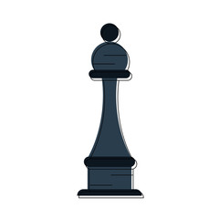 Chess piece isolated icon vector illustration graphic design