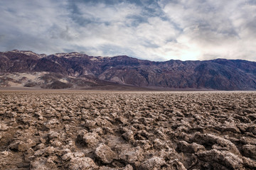 golf du diable à DEATH VALLEY