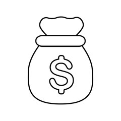 Money bag icon image