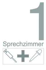 Sprechzimmer - 2 - Vektorgrafik 