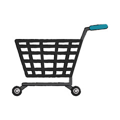 Shopping cart symbol icon vector illustration graphic design