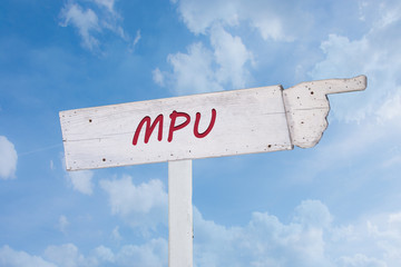 Schild 194 - MPU