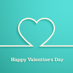 Happy Valentines Day card.