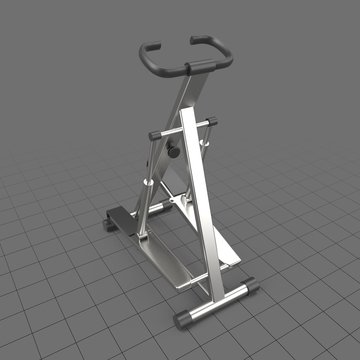 Gym step machine