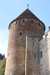 Bourgogne - Côte-d'Or - Sémur-en Auxois - L'ancienne Tour Margot du Donjon devenue grenier à sel