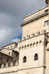 Fototapeta premium Republic of San Marino building 