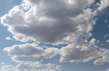 the sun through the clouds