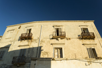 White palaces in the city of Vieste