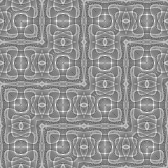 Design seamless monochrome lacy pattern