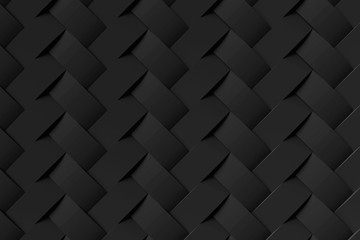 Weaving background. 3D rendering.