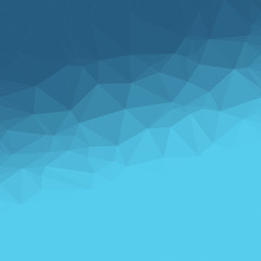 Abstract blue polygonal background. - 188854001