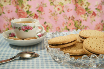 Teatime Tea and Cookies