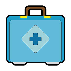 medical kit isolated icon vector illustration design