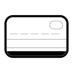 Obraz premium credit card icon