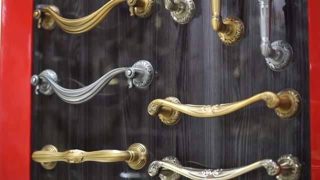 samples of door handles: door handle bracket