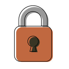 security padlock icon