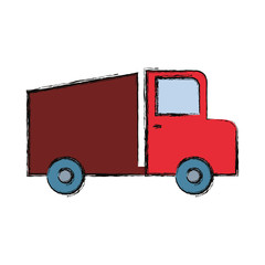 cargo truck icon image