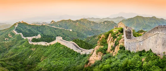 Gordijnen De Chinese muur © aphotostory