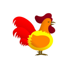 Illustration of rooster