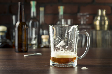 Refreshing Empty Beer Mug
