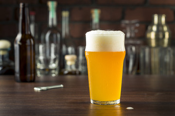 Refreshing Golden Beer Lager
