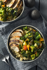 Healthy Chicken and Quinoa Bowl