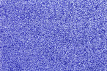 Obraz premium Air bubbles in close up. Bubbles background. Polyethylene EPE sheet. Polypropylene board foam. Plastic foam sheet texture. XPE/EPE foam insulation. Foam padding sheet. Blue packaging material.