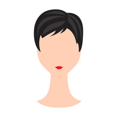 Abstract woman avatar