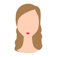 Abstract woman avatar