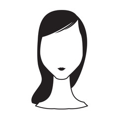 Abstract woman avatar