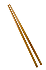Chopsticks with Clipping Path.