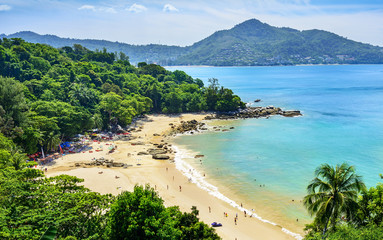 Laem Singh Beach, Located in Phuket, Thailand.