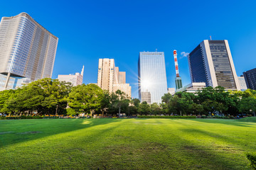 Obraz premium 日比谷公園 第二花壇