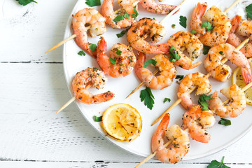 Shrimp skewers